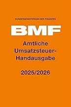 Amtliche Umsatzsteuer-Handausgabe 2025/2026